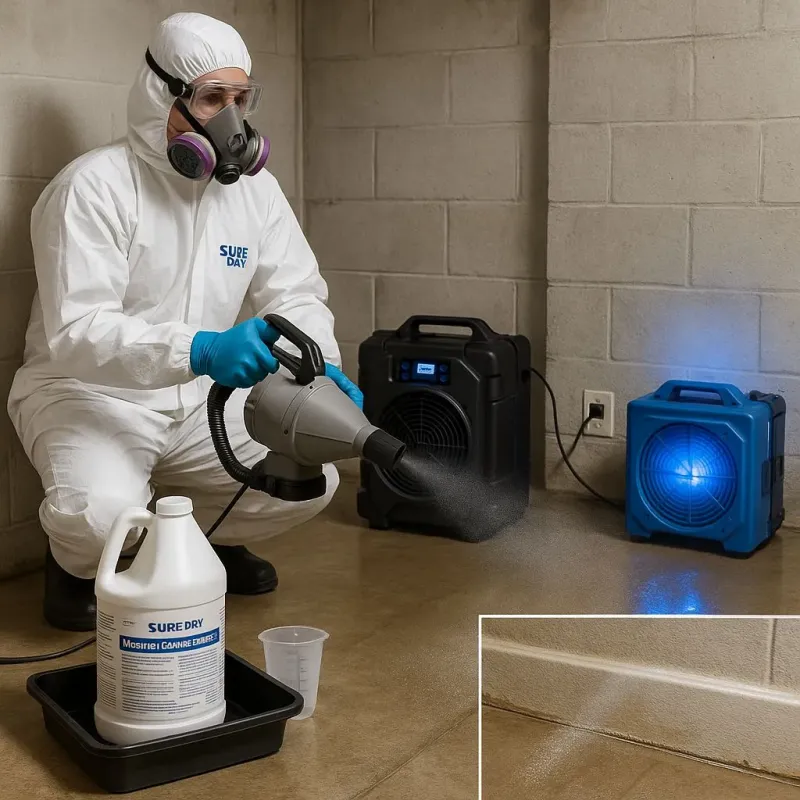 Sanitization and Odor Removal process in Middlesex County, NJ