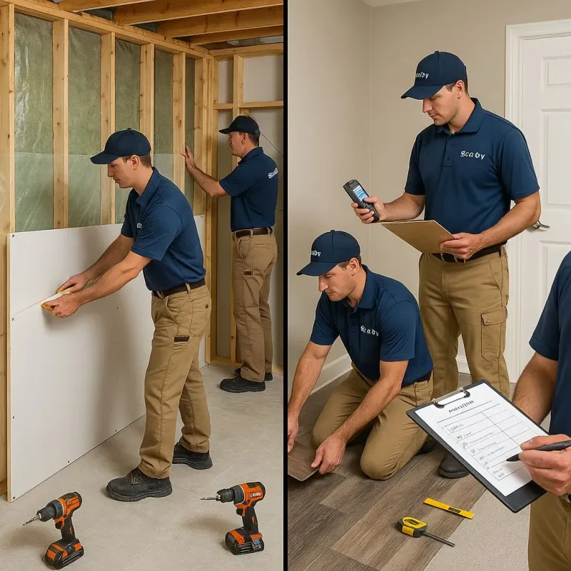 Repairs and Reconstruction process in Middlesex County, NJ